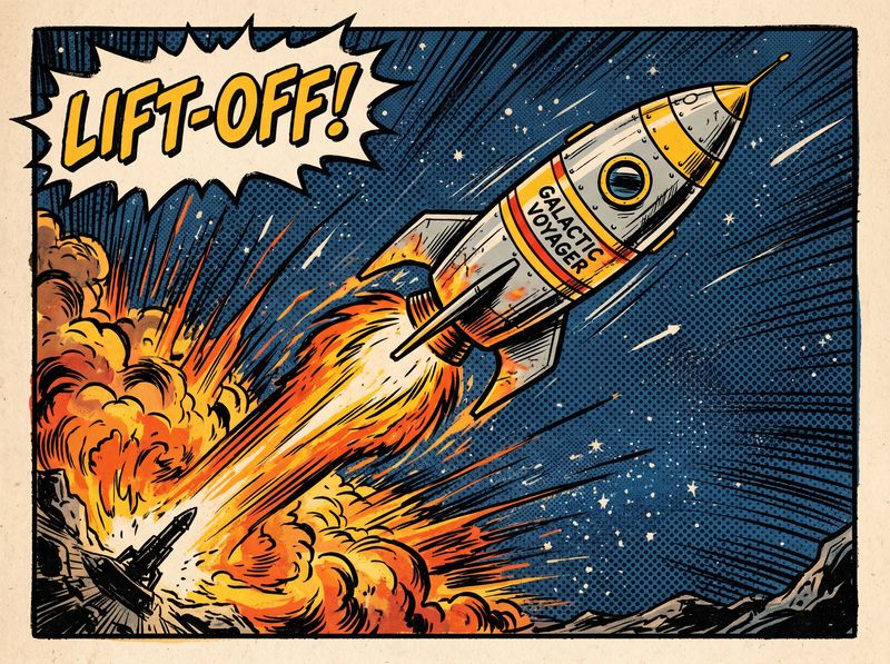 Bold & inked style sample